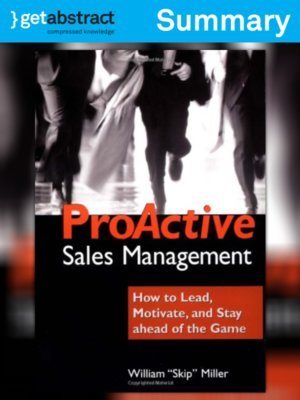 cover image of Proactive Sales Management (Summary)